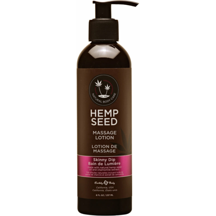 Earthly Body Massage Lotion Skinny Dip 8oz - Image 1