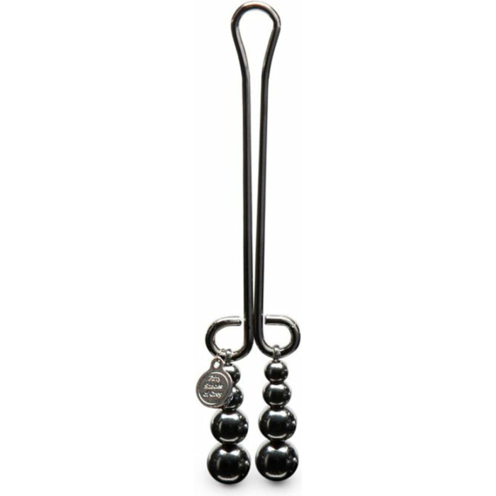 Fifty Shades Darker Just Sensation Beaded Clitoral Clamp - Image 1
