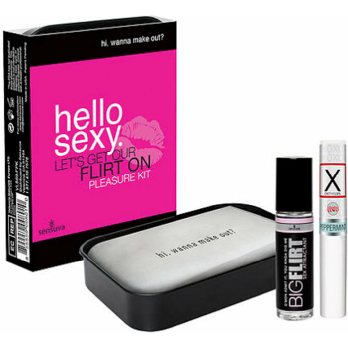 Hello Sexy Lets Get Our Flirt On Pleasure Kit - Image 1