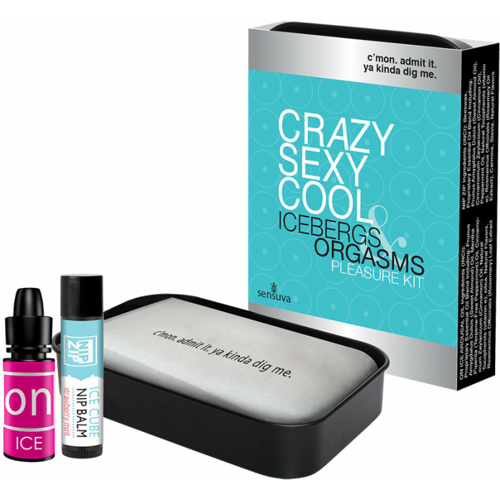 Crazy Sexy Cool Icebergs & Orgasms Cooling Arousal Pleasure Kit - Image 1