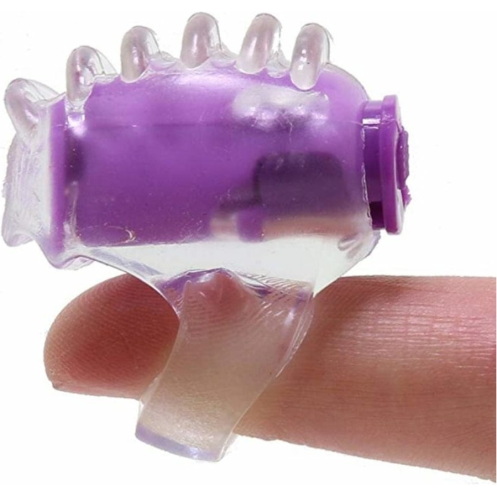 Ring True Unique Pleasure Rings Kit Clear Purple 3 Pack - Image 2