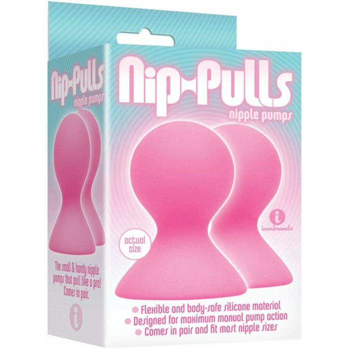 The 9's, Silicone Nip-pulls, Pink - Image 2