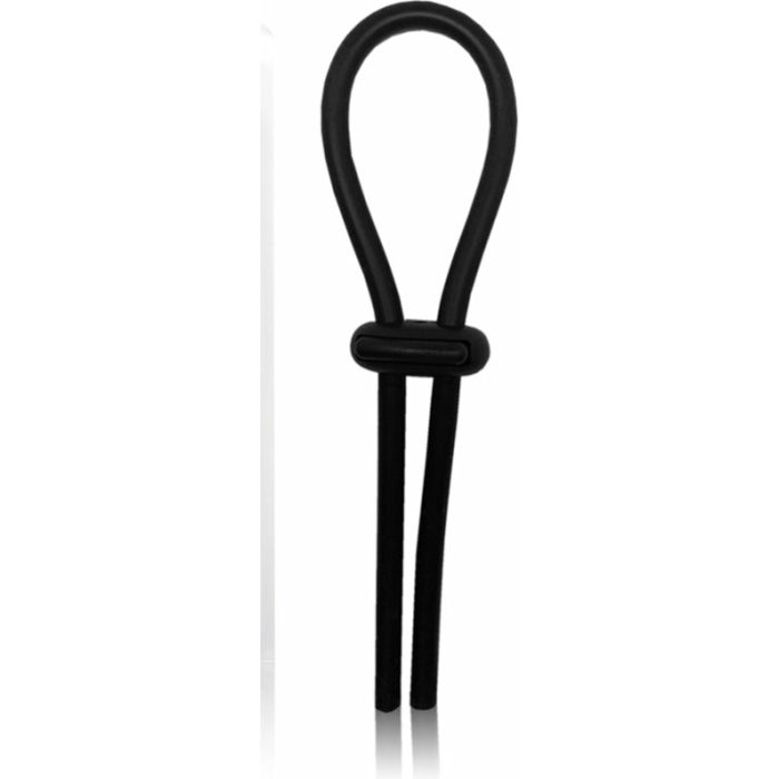 Rock Solid Lasso Cock Ring Black - Image 1