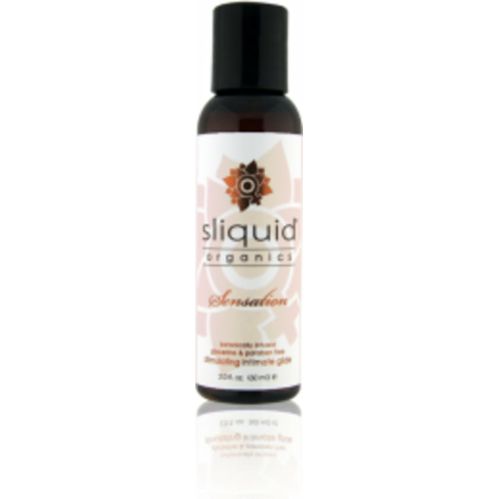 Sliquid Organics Sensation Warming Lubricant 2oz - Image 1