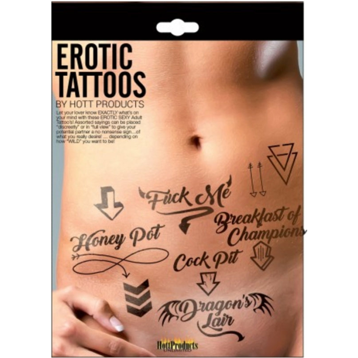 Erotic Tattoos Assorted Pack - Image 2