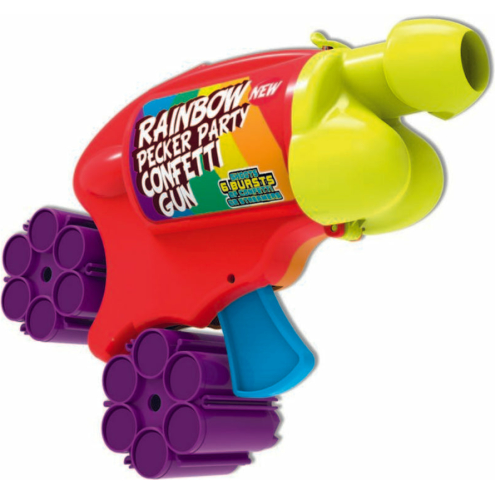 Rainbow Pecker Confetti Gun - Image 1