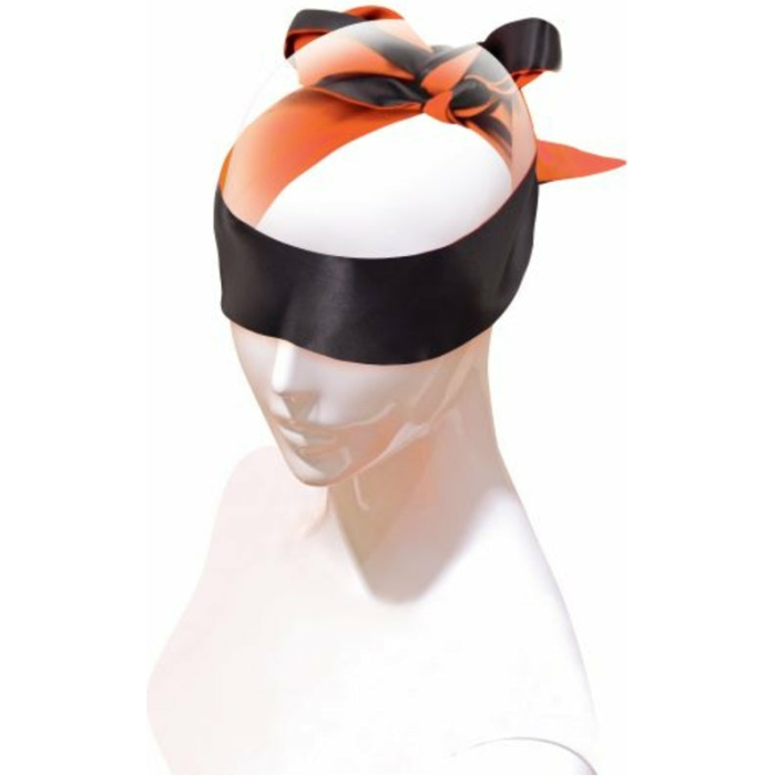 Orange Is The New Black Satin Sash Reversible Blindfold Restraint - Image 2