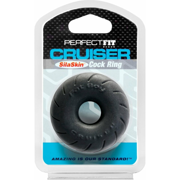 Perfect Fit Cruiser Cock Ring Black - Image 2