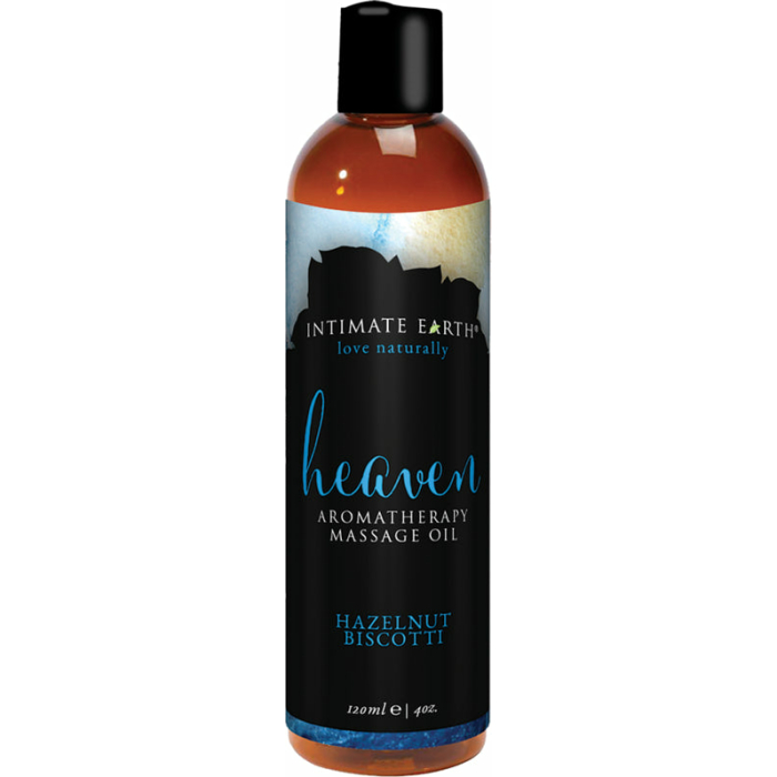 Intimate Earth Heaven Hazelnut Biscotti Massage Oil 4oz - Image 2