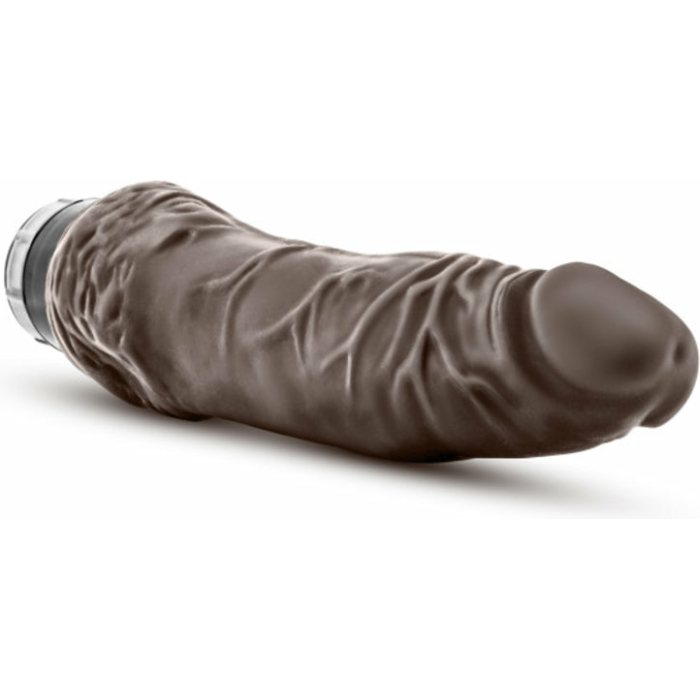 Mr. Skin Vibe 7 8.5 inches Realistic Vibrator Brown - Image 3