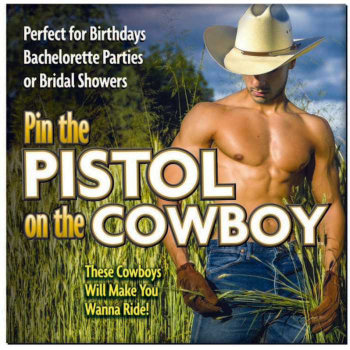 Pin The Pistol On The Cowboy Game - Image 1