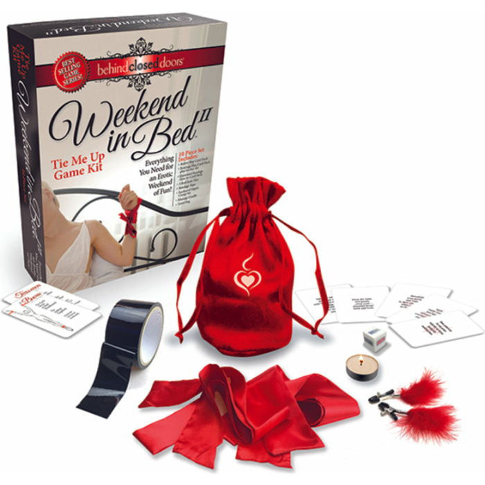 Weekend In Bed All Tied Up Game Kit - Image 1