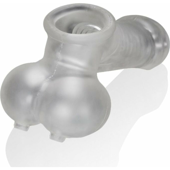 Sackjack Wearable Jackoff Sheath Clear Frost - Image 3