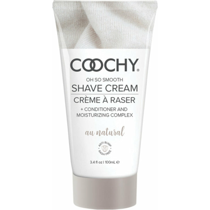 Coochy Shave Cream Au Natural 3.4oz - Image 1