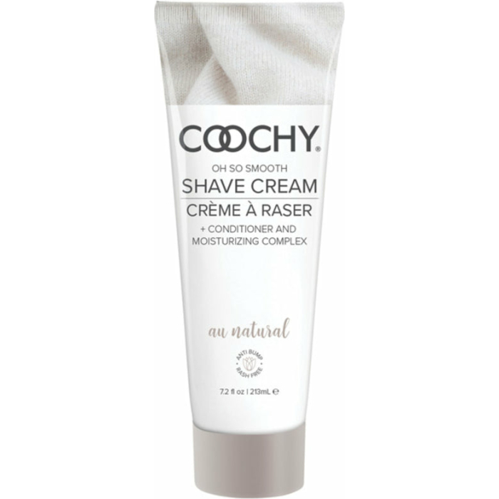 Coochy Shave Cream Au Natural 7.2 fluid ounces - Image 1