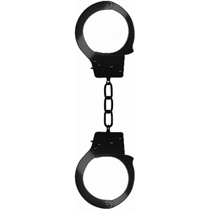 Ouch! Beginner's Handcuffs - Black - Image 1