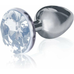 The 9's, The Silver Starter, Bejeweled Stainless Steel Plug - Image 2