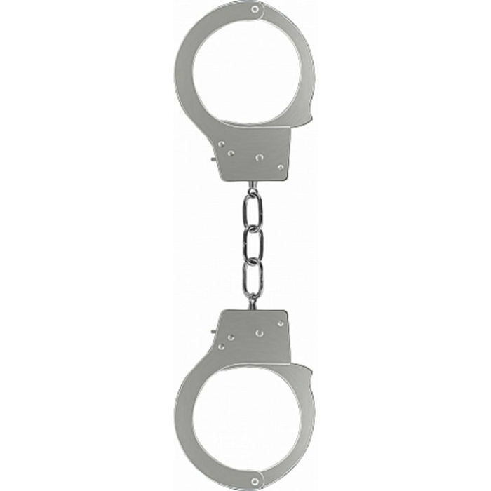 Ouch! Beginner's Handcuffs - Metal - Image 1