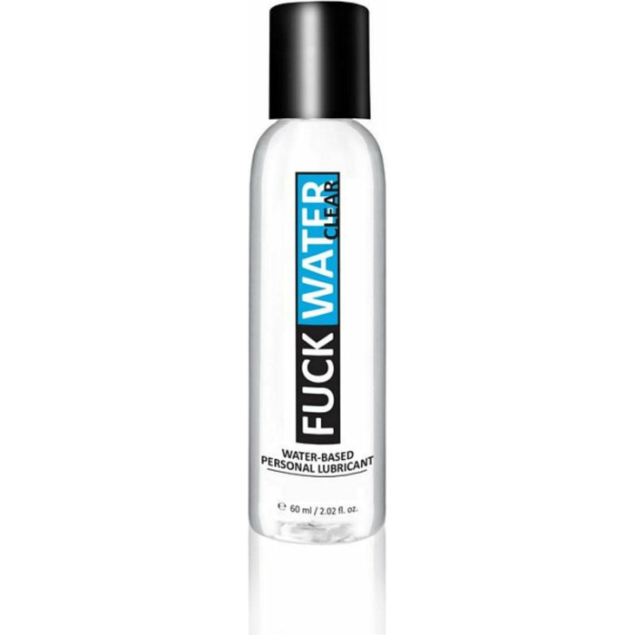 F*ck Water Clear H2O Water Based Lubricant 2oz - Image 1