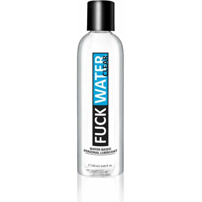 F*ck Water Clear H2O Water Based Lubricant 4oz - Image 1