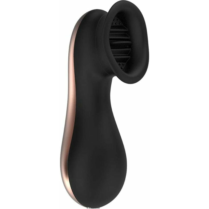 Elegance Dreamy Oral Clitoral Stimulator - Black - Image 1