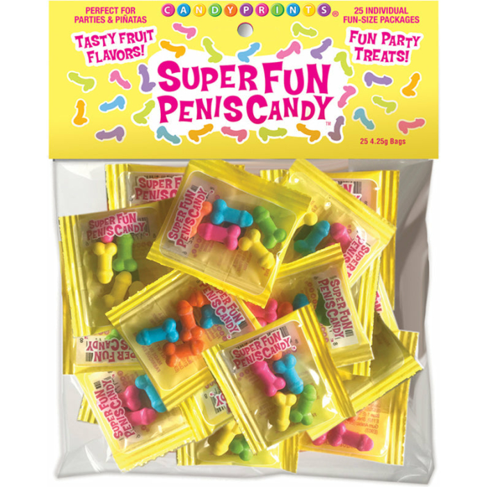 Super Fun Penis Candy, Bag Of 25 - Image 1