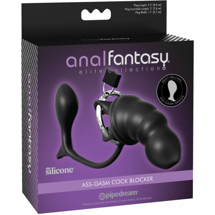 Anal Fantasy Elite Ass-gasm Cock Blocker - Image 3