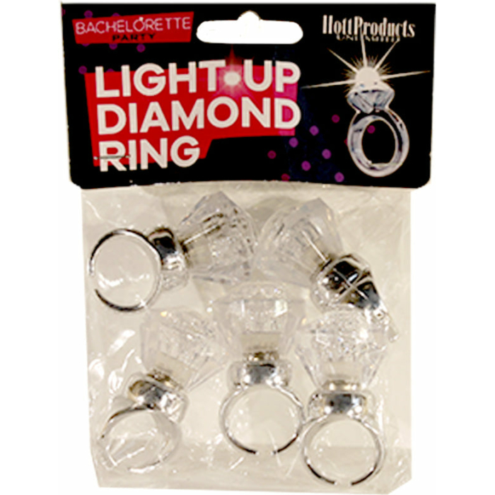 Light Up Diamond Ring (5pk) - Image 2