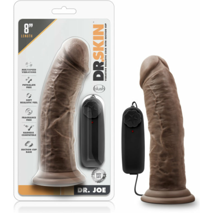 Dr. Skin - Dr. Joe - 8in Vibrating Cock With Suction Cup - Image 3