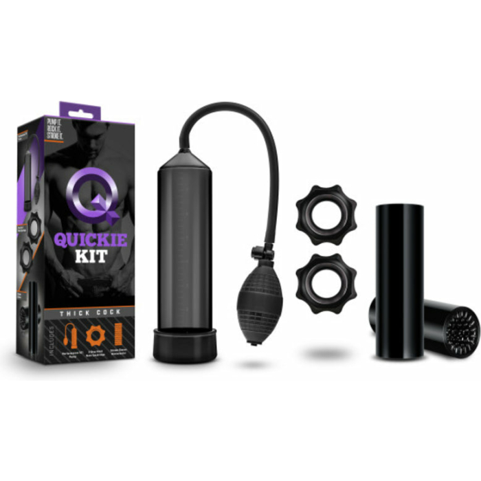 Quickie Kit - Thick Cock - Black - Image 1
