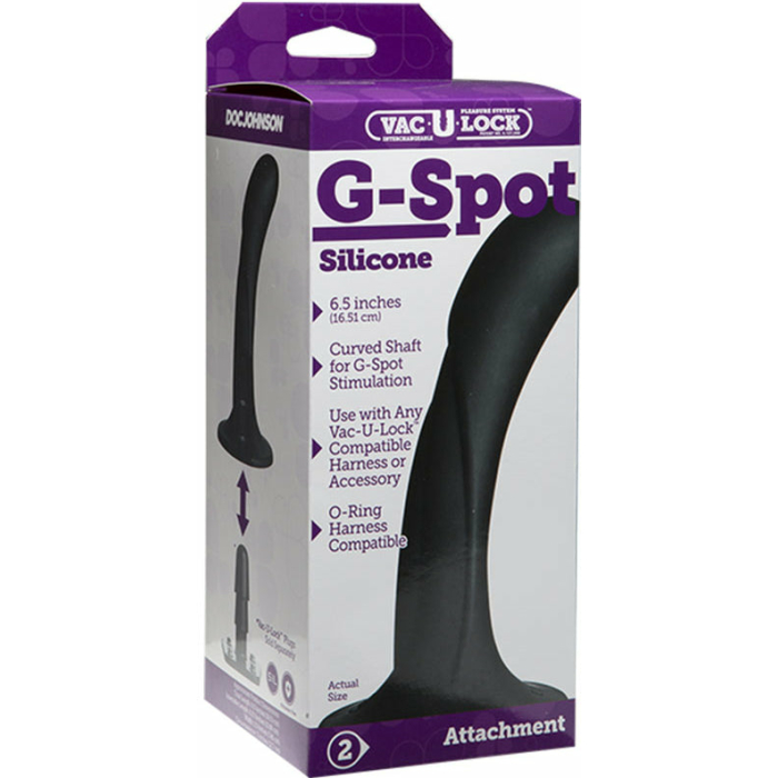 Vac-U-Lock G-Spot Silicone Dong - Image 1