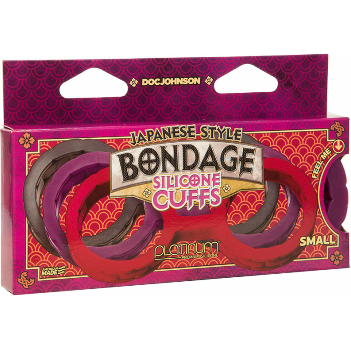 Japanese Bondage Silicone Cuffs - Image 3