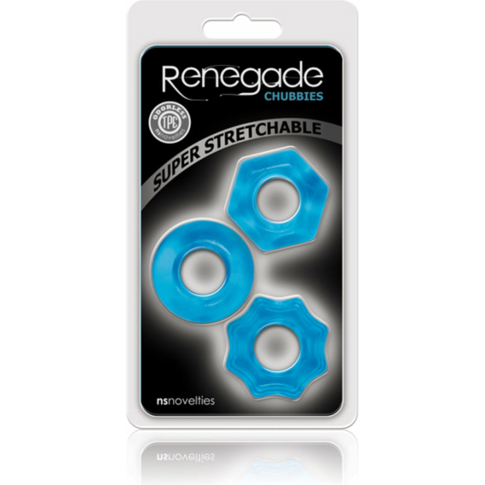 Renegade Chubbies 3 Pack Cock Rings - Image 2