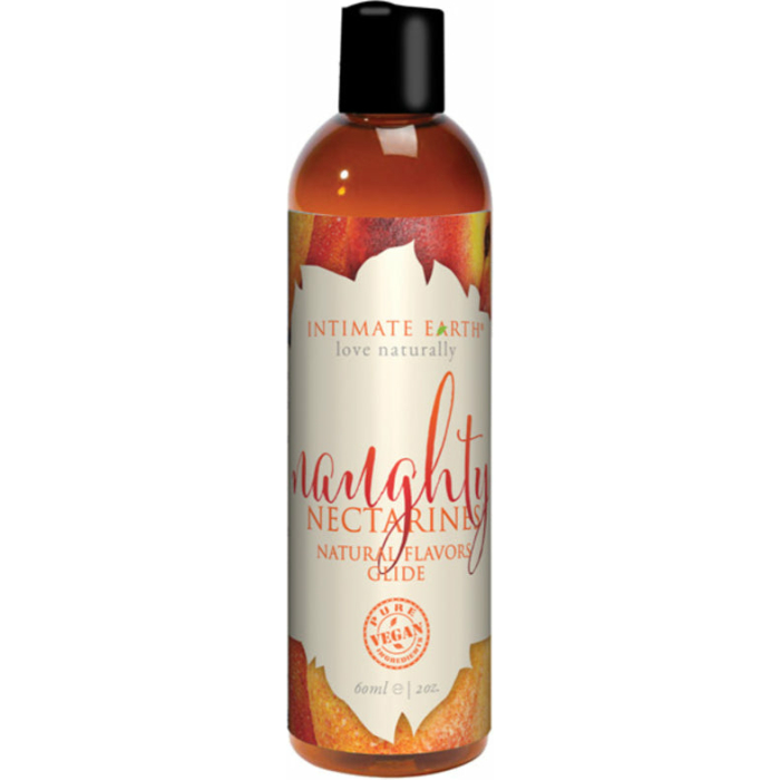 Intimate Earth Naughty Nectarines Pleasure Glide 60ml - Image 1