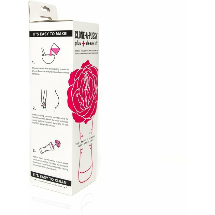 Clone-A-Pussy With Sleeve Kit Hot Pink - Image 3