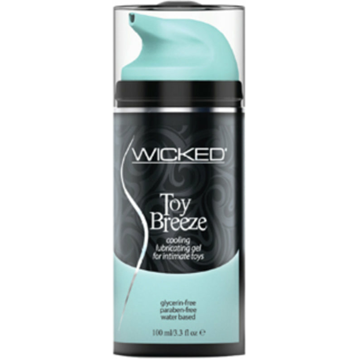 Wicked Toy Breeze Cooling Glyercin-free Gel For Intimate Toys 3.3 Fl Oz/100ml - Image 1