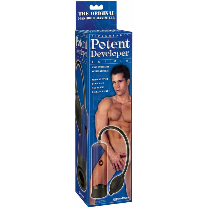 Potent Developer Clear Penis Pump - Image 3