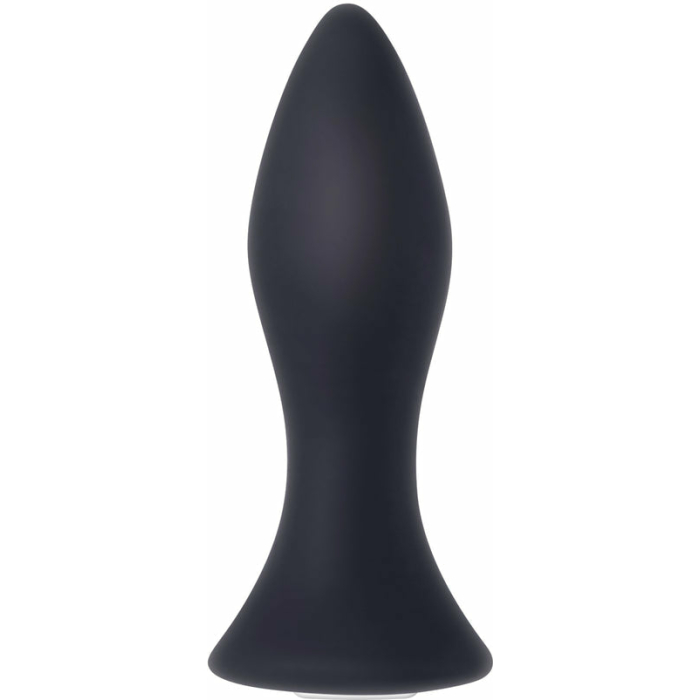 Mighty Mini Butt Plug Rechargeable Black Vibrator - Image 1