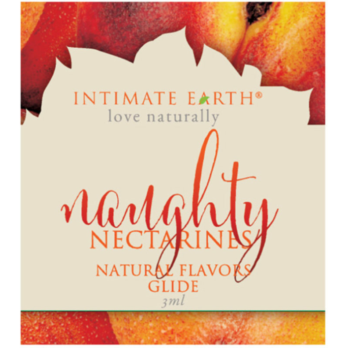 Intimate Earth Naughty Nectarines Glide Foil Pack .10oz - Image 1