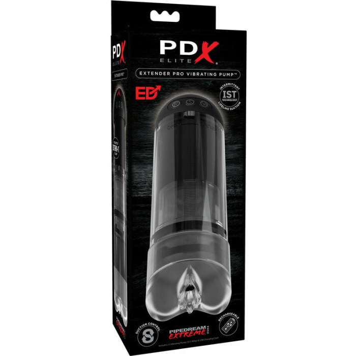 PDX Elite Extender Pro Vibrating Penis Pump - Image 3