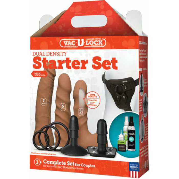 Vac-u-lock - Dual Density Starter Set Caramel - Image 1