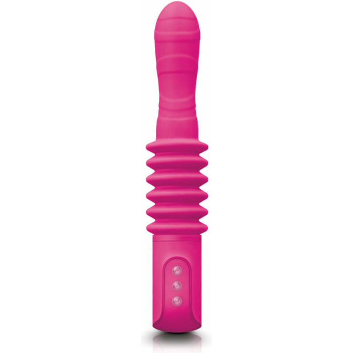 Inya Deep Stroker Pink Thrusting Vibrator - Image 1