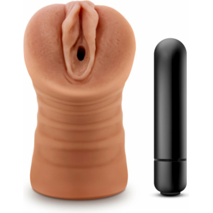 M For Men Julieta Mocha Tan Vagina Stroker