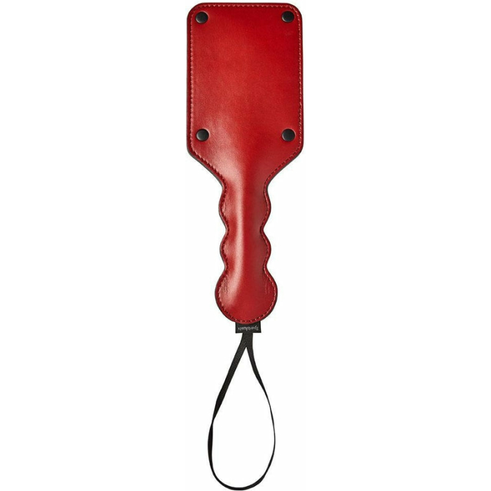Sportsheets Saffron Square Paddle Black Red - Image 1