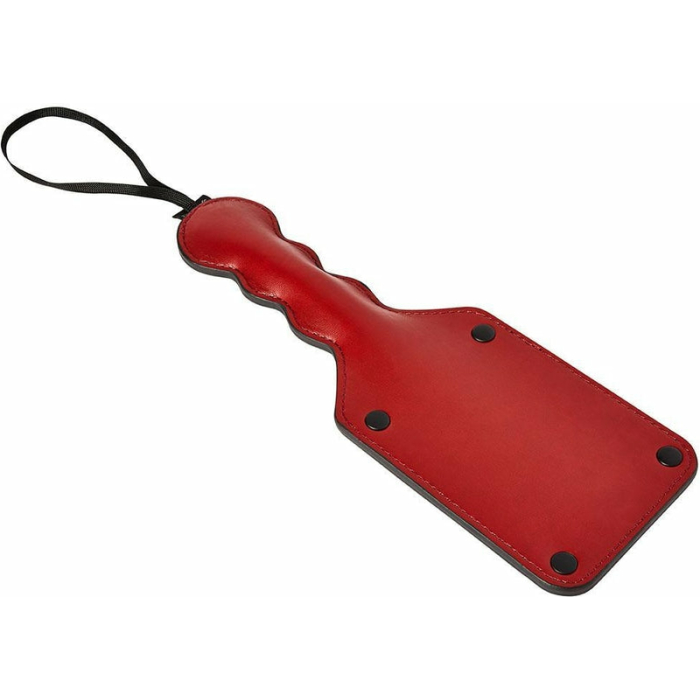 Sportsheets Saffron Square Paddle Black Red - Image 2