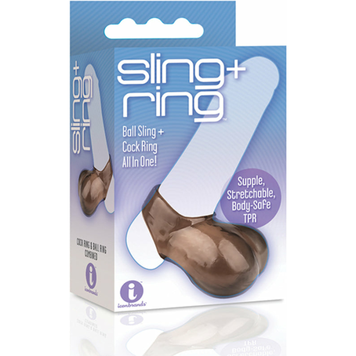 The Nines Ball Sling Plus Ring Cock Ring And Ball Ring - Image 1