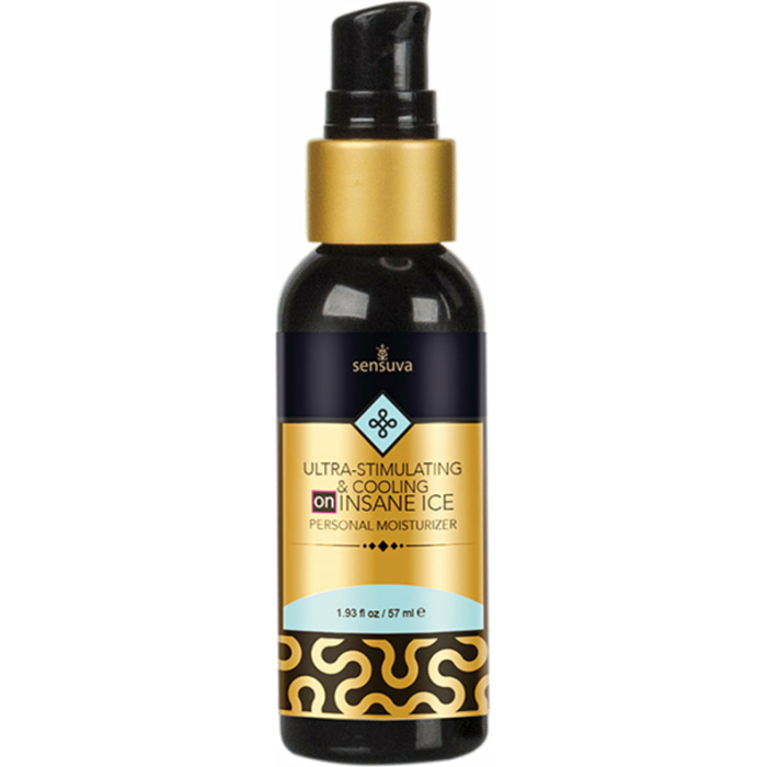 Sensuva Ultra-stimulating On Insane Ice Personal Moisturizer 2 Fl. Oz. Bottle - Image 1