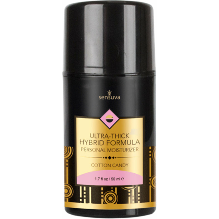 Sensuva Ultra Thick Hybrid Moisturizer Cotton Candy 1.7oz Bottle - Image 1