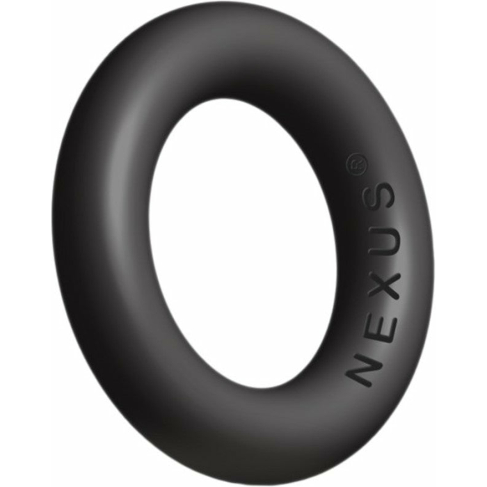 Nexus Enduro+ Thick Silicone Cock Ring - Black - Image 1
