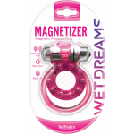 Magnetized Magnetic Cock Ring With Dual Straps And Bullet - Image 2